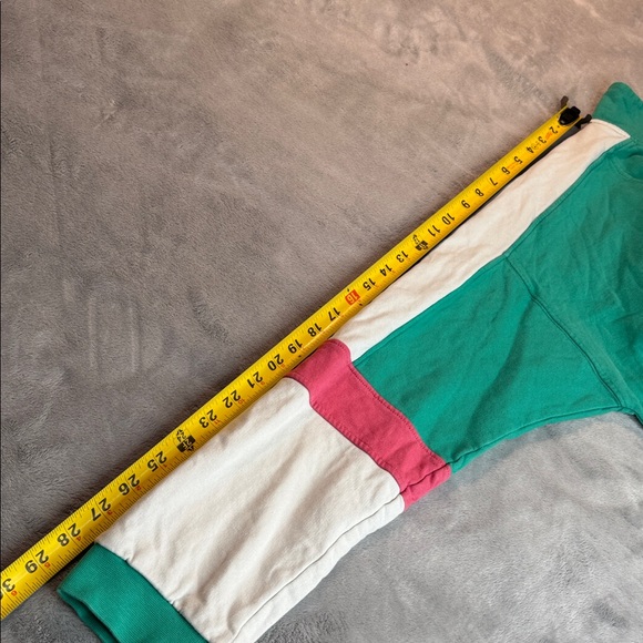 NWOT Lucy & Yak Marley Sweatshirt Turquoise Size Medium - Picture 12 of 13